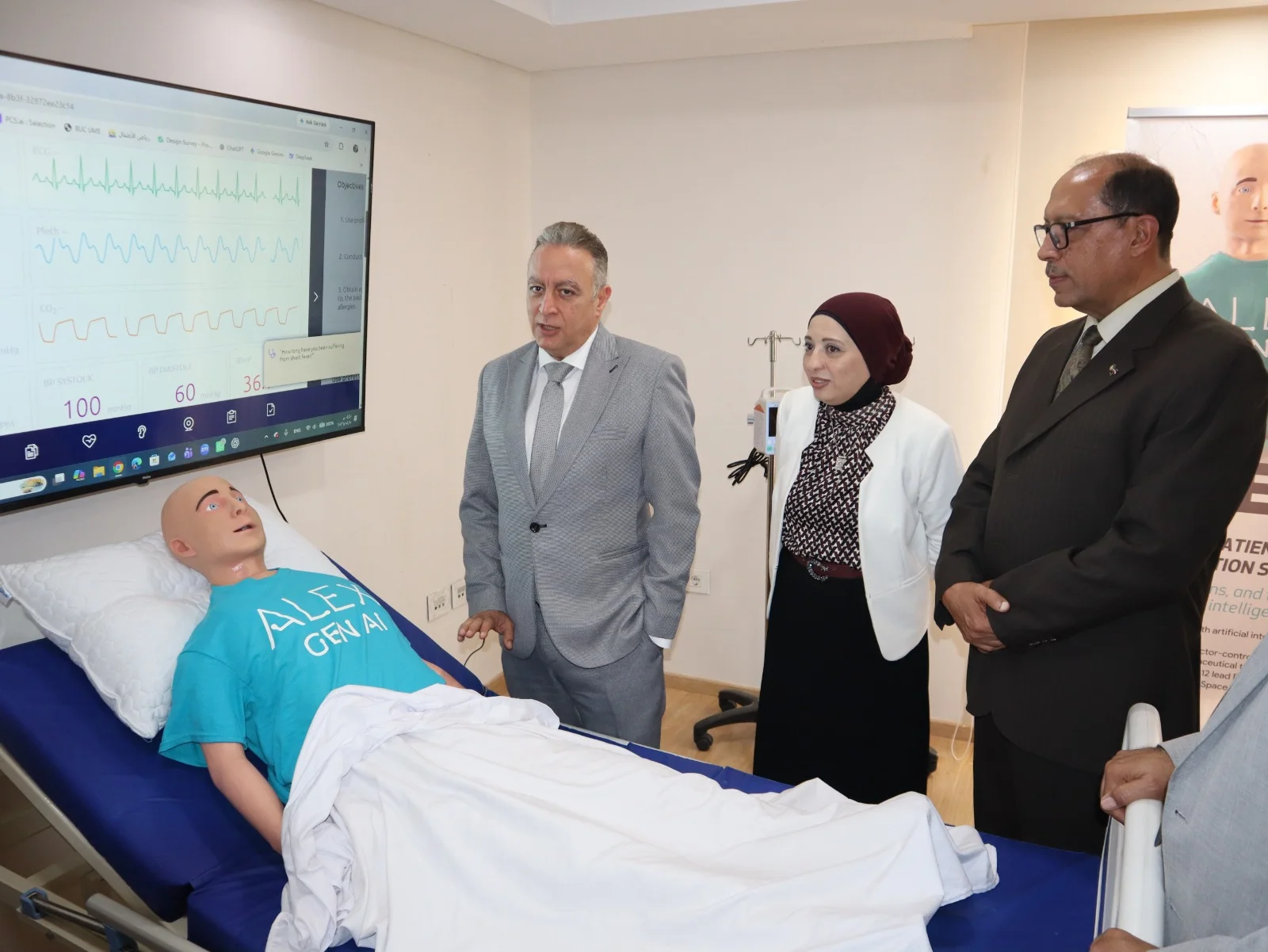 Faculty of Medicine leadership and AHA-certified instructors