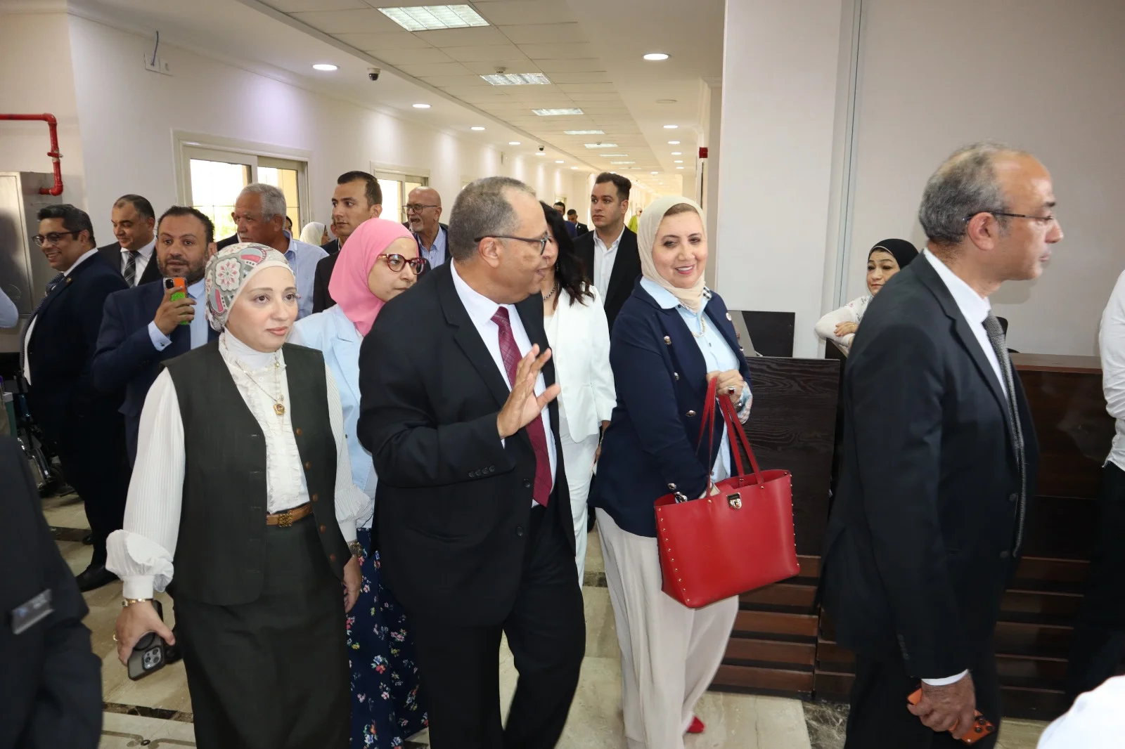 Commemorative gathering of UEC hospital board and guests